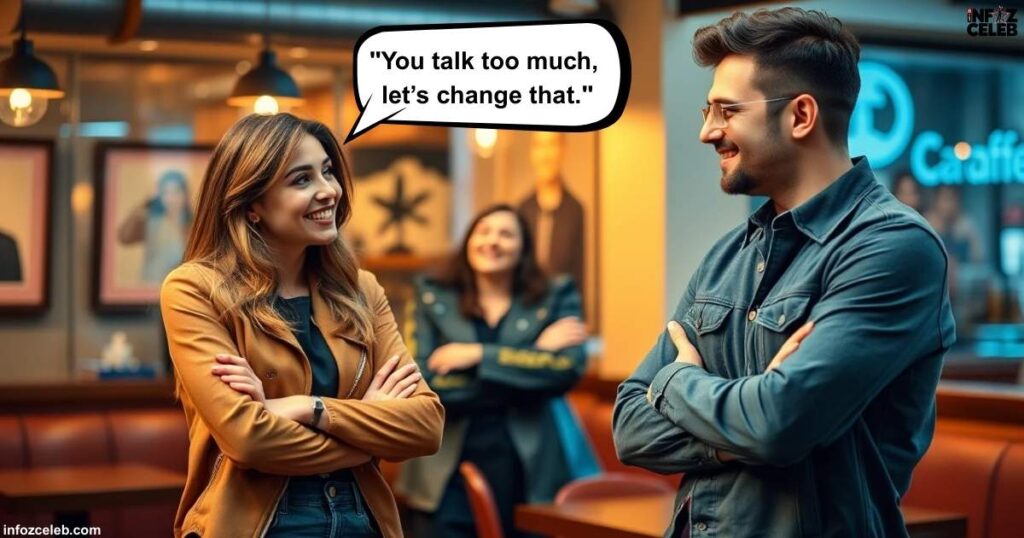 How to Make a Guy Shut Up Flirty?