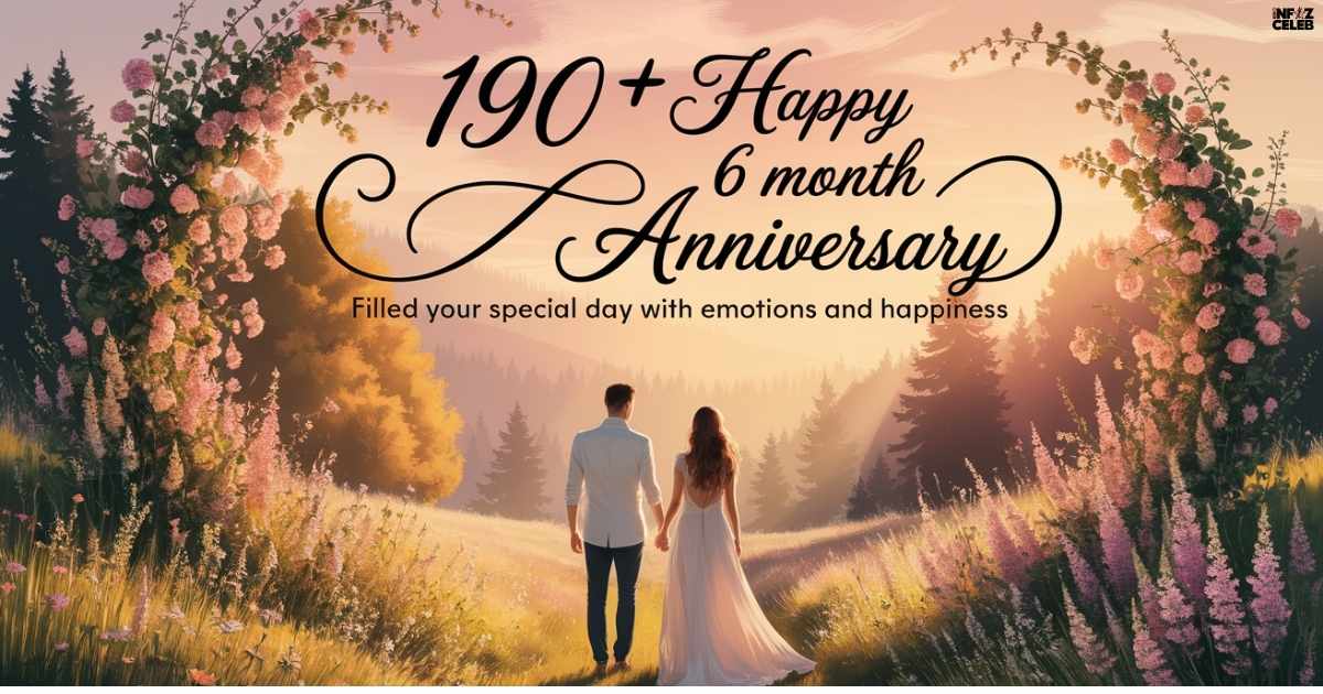 190+ Happy 6 Month Anniversary Filled Your Special Day With Emotions And Happiness