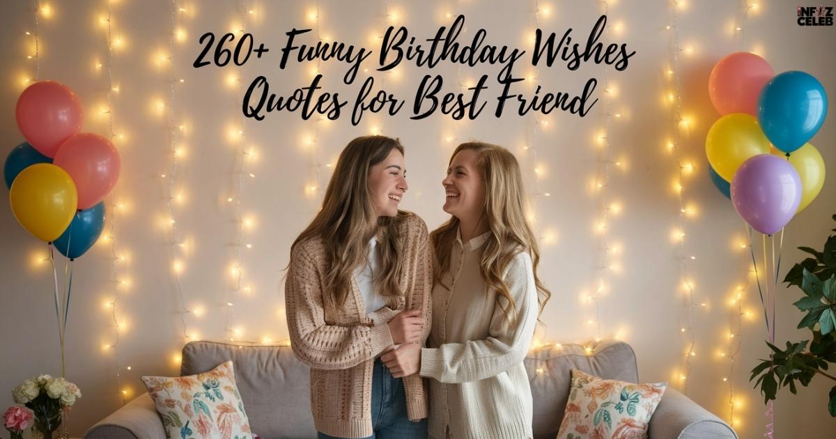 Funny Birthday Wishes Quotes for Best Friend
