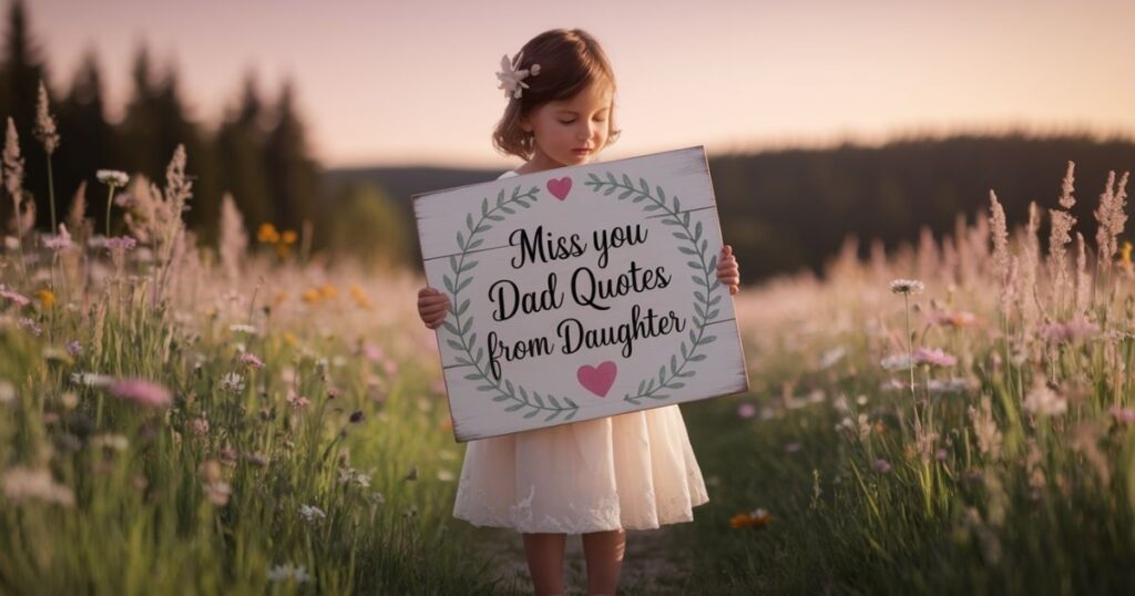 Miss You Dad Quotes From Daughter