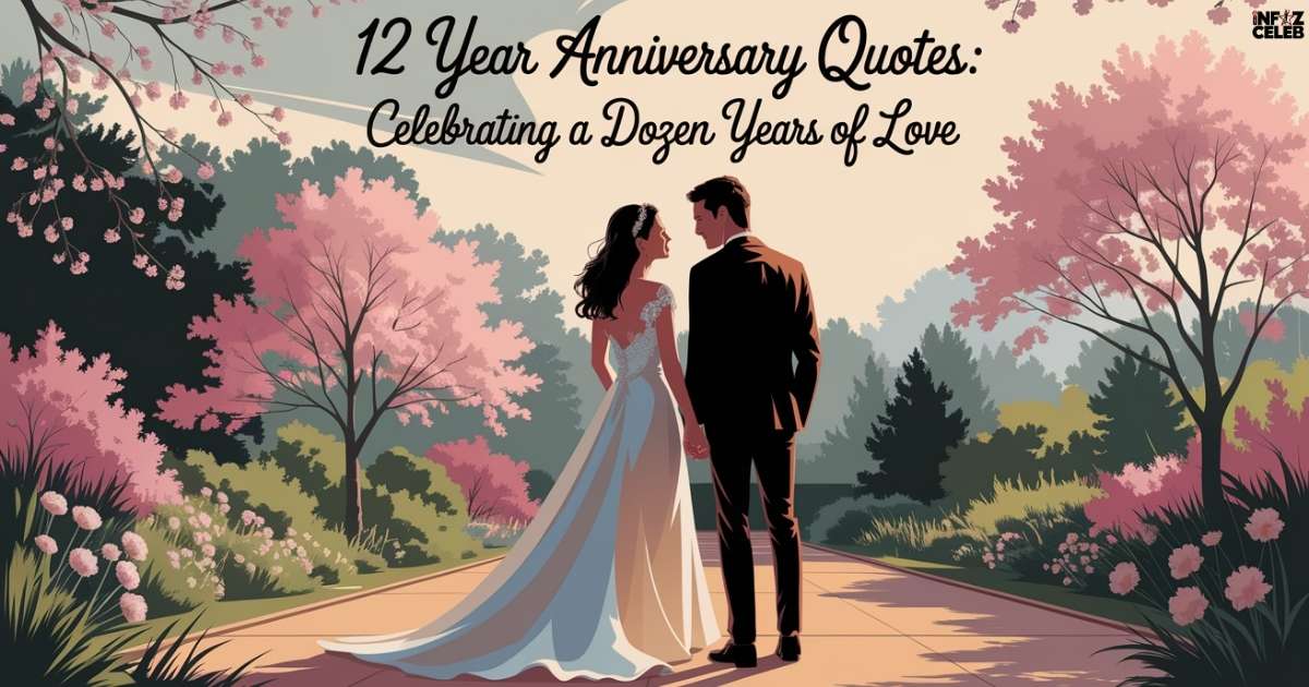 12 Year Anniversary Quotes: Celebrating a Dozen Years of Love