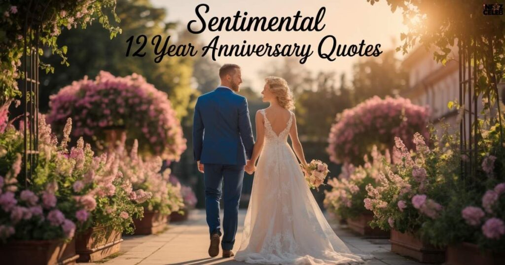 Sentimental 12 Year Anniversary Quotes