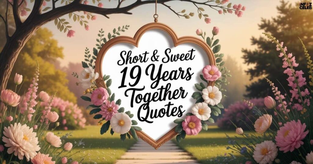 Short & Sweet 19 Years Together Quotes